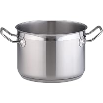 Amazon｜遠藤商事 業務用 TKG PRO 半寸胴鍋(蓋なし) 20cm 電磁調理器